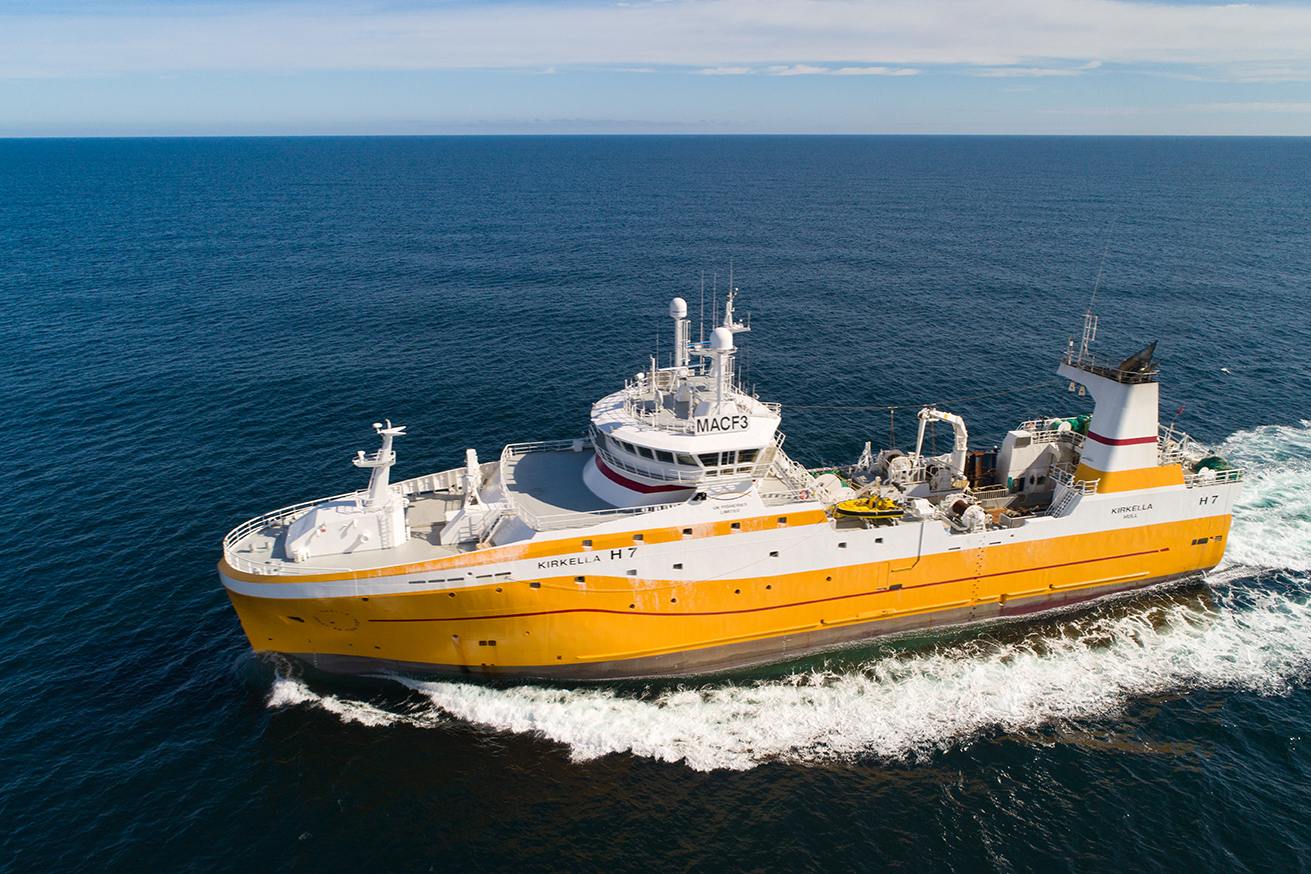 Kirkella Drone Image From UK Fisheries